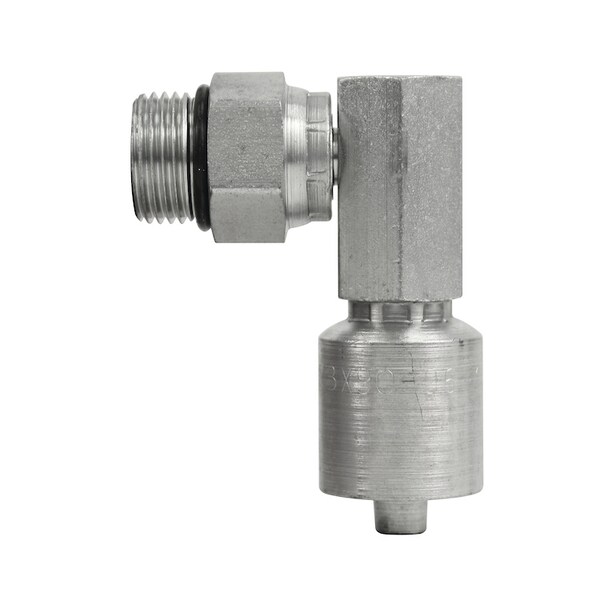 HW-MBX90 Male O-Ring Boss - Swivel - 90 Degree Elbow 3 x2 x2